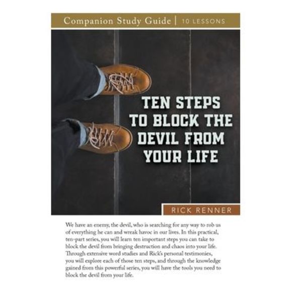 Ten Steps to Block the Devil From Your Life Study Guide -- Rick Renner - Picture 1 of 1